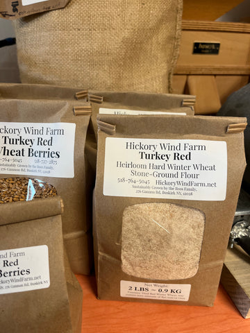 Turkey Red Stone Ground Whole Wheat Flour - 2 Pound Bag