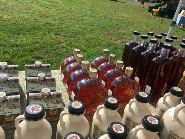 500ml Glass Bottle - Grade A Pure New York Maple Syrup