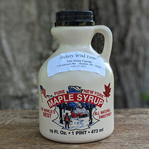 US Pint - Grade A Pure New York Maple Syrup - Plastic Jug