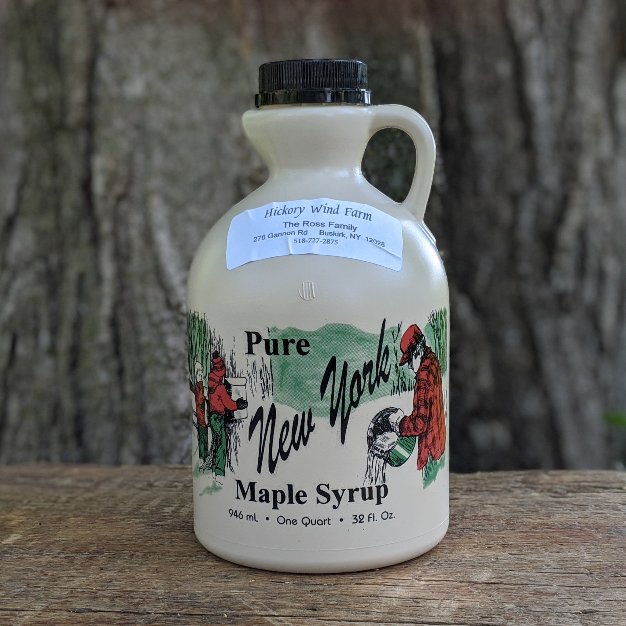 US Quart- Grade A Pure New York Maple Syrup - Plastic Jug