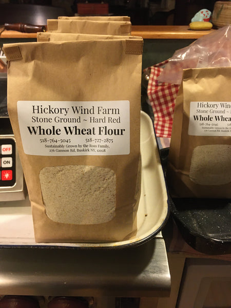2 Pounds Red Fife Stone-Ground Whole Wheat Flour