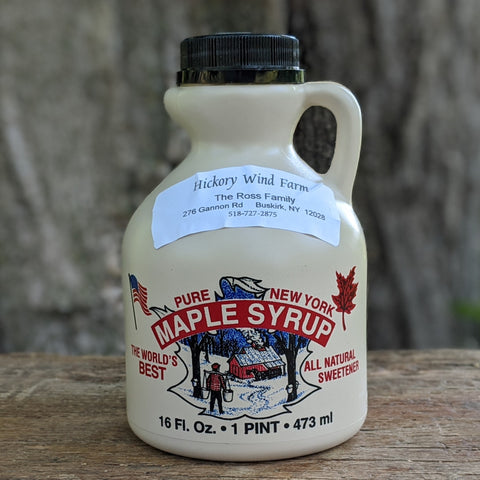 US Pint - Grade A Pure New York Maple Syrup - Plastic Jug